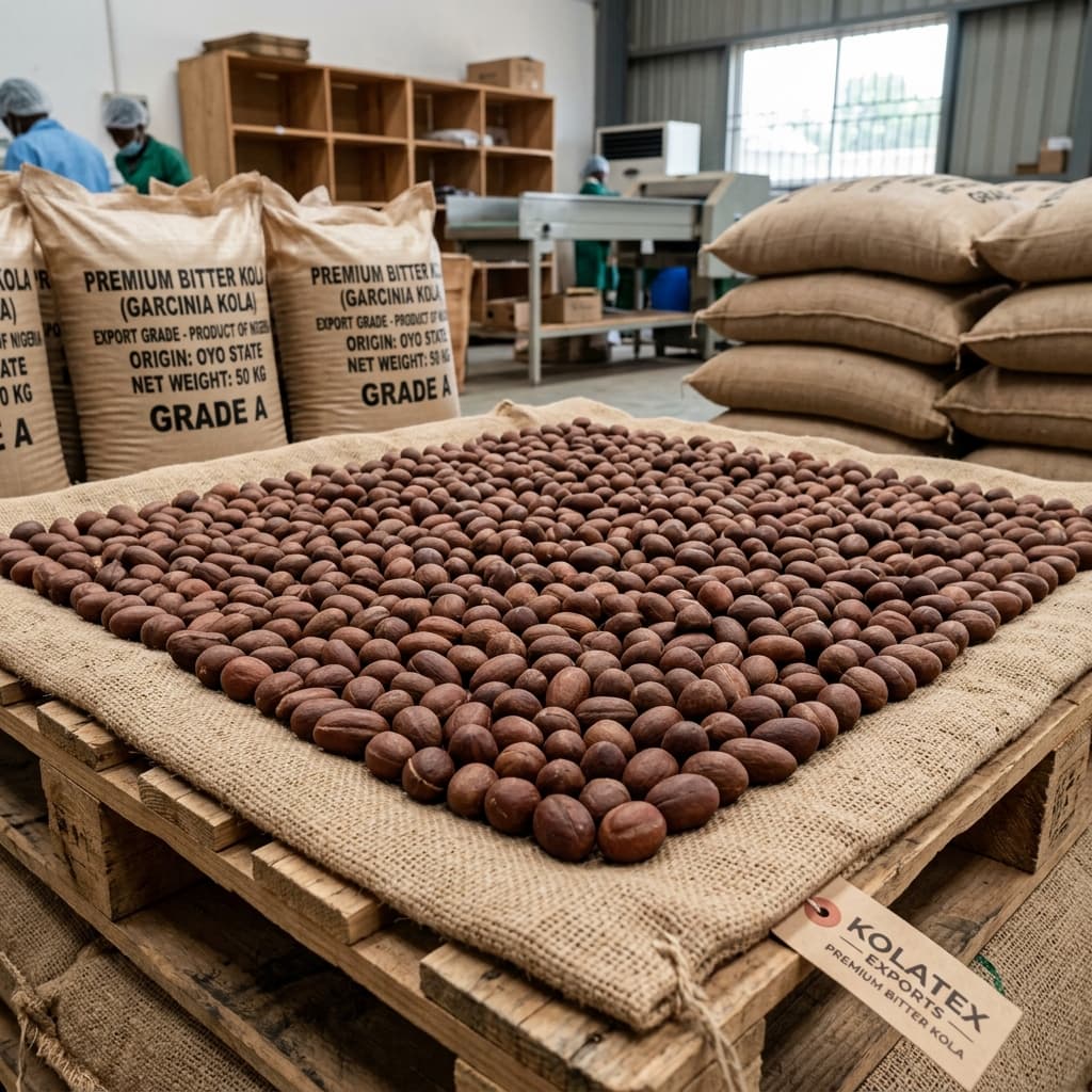 Fresh and well-dried Bitter Kola for export